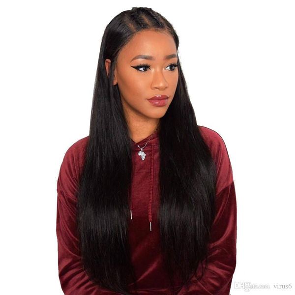wig lace front bang wig colored human hair wigs with bang 13x6 brown color straight lace frontal wigs remy, Black
wig lace front bang wig colored human hair wigs with bang 13x6 brown color straight lace frontal wigs remy, Black