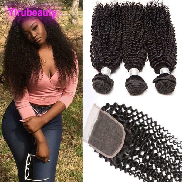brazilian human hair kinky curly 3 bundles with 4x4 lace closure kinky curly hair extensions wefts with closures, Black;brown
brazilian human hair kinky curly 3 bundles with 4x4 lace closure kinky curly hair extensions wefts with closures, Black;brown