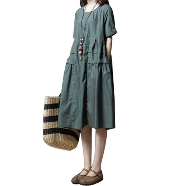 New Summer Dress Cotton Women Dress Vintage Stylish Comfortable Long Dress Vestidos Robe New Size M-2XL
New Summer Dress Cotton Women Dress Vintage Stylish Comfortable Long Dress Vestidos Robe New Size M-2XL