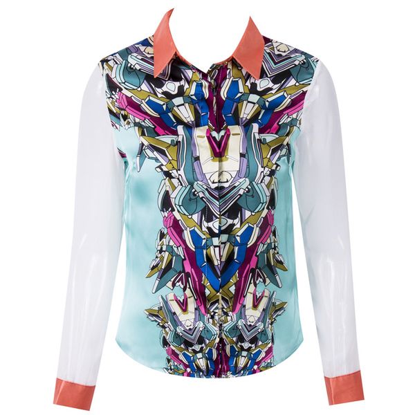 2020 summer fashion women transformers printed long sleeve turn-down collar t-shirt ladies casual offide ol, White
2020 summer fashion women transformers printed long sleeve turn-down collar t-shirt ladies casual offide ol, White