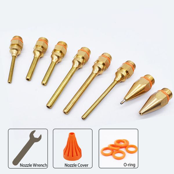 melt glue gun copper nozzle large and small diameter nozzle 1.5x70mm 2.0x50mm 1mm with wrench and gum cover,3pcs/lot
melt glue gun copper nozzle large and small diameter nozzle 1.5x70mm 2.0x50mm 1mm with wrench and gum cover,3pcs/lot