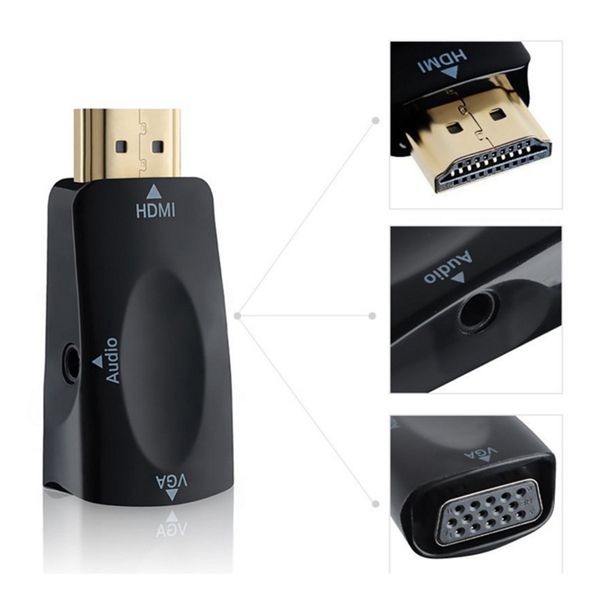 hdmi to vga adapter converter cable male to female with audio cable support hd 1080p for pc laptop
hdmi to vga adapter converter cable male to female with audio cable support hd 1080p for pc laptop