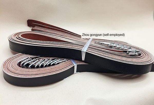 men's whole cut pigskin belt old-fashioned electrician labor protection miner belt soft pigskin iron wire buckle, Black;brown
men's whole cut pigskin belt old-fashioned electrician labor protection miner belt soft pigskin iron wire buckle, Black;brown