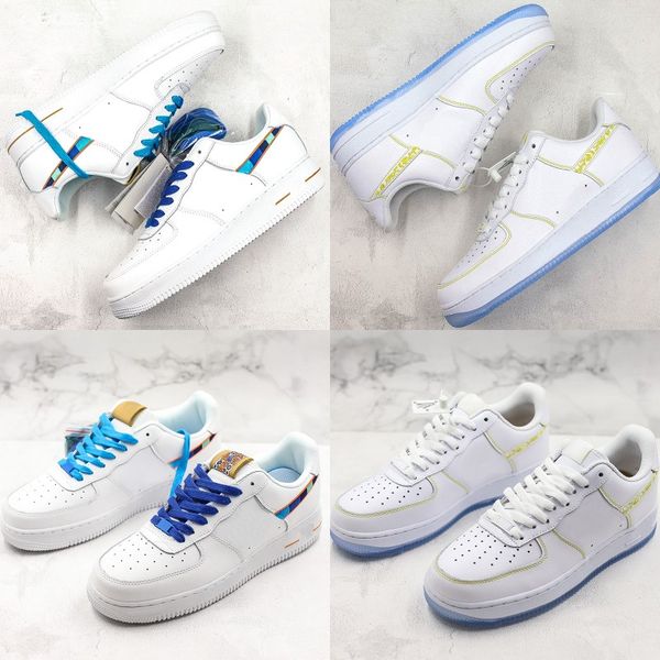 07 New Classic Forced One Basketball Shoes Thread Embroidery Rainbow Yellow Mens Designer Shoes Outdoor Sneakers
07 New Classic Forced One Basketball Shoes Thread Embroidery Rainbow Yellow Mens Designer Shoes Outdoor Sneakers