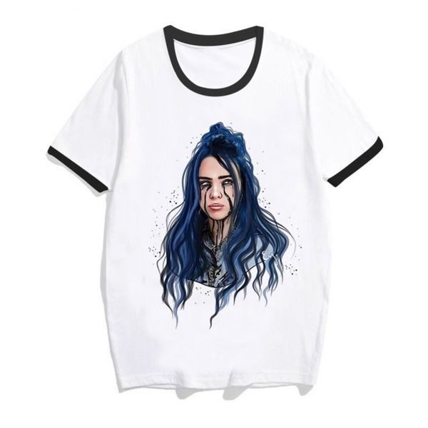 hip hop billie eilish t shirt casual t-shirt o-neck short sleeves be summer men women tshirt tee shirt top, White;black
hip hop billie eilish t shirt casual t-shirt o-neck short sleeves be summer men women tshirt tee shirt top, White;black