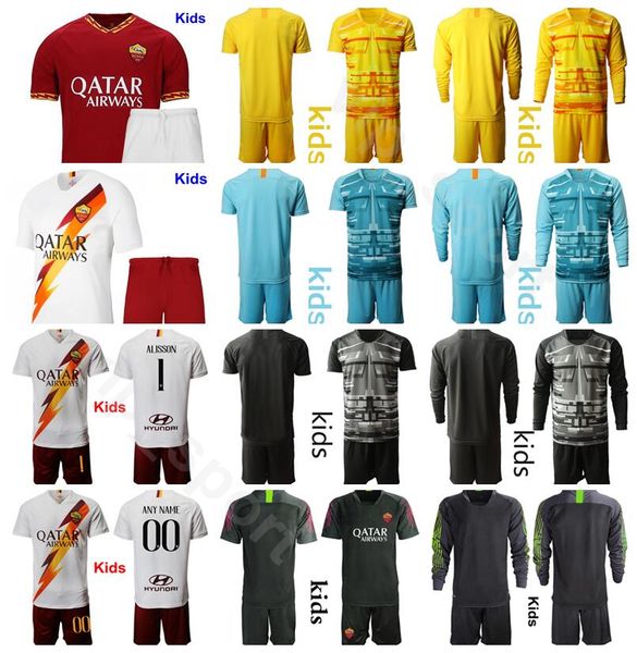 goalkeeper gk youth robin olsen jersey set kids as roma long sleeve soccer goalie 1 pau lopez children football shirt kits uniform, Black
goalkeeper gk youth robin olsen jersey set kids as roma long sleeve soccer goalie 1 pau lopez children football shirt kits uniform, Black