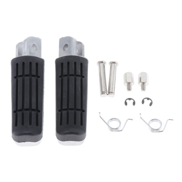 1 pair motorcycle front footpegs foot rest pegs for yamaha fz6r fjr1300 03-13 fz6 yzfr1 xv1700 - black
1 pair motorcycle front footpegs foot rest pegs for yamaha fz6r fjr1300 03-13 fz6 yzfr1 xv1700 - black