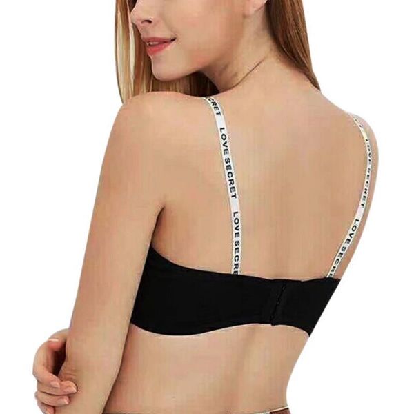 women sport bra breathable casual lingerie solid shoulder strap seamless removable pad underwear for fitness, White;black
women sport bra breathable casual lingerie solid shoulder strap seamless removable pad underwear for fitness, White;black