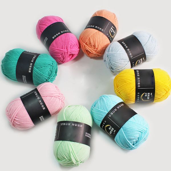 hand knitting supplies diy sweater soft wool crochet blanket toy milk cotton yarn 50g 22 colors anti-static, Black;white
hand knitting supplies diy sweater soft wool crochet blanket toy milk cotton yarn 50g 22 colors anti-static, Black;white