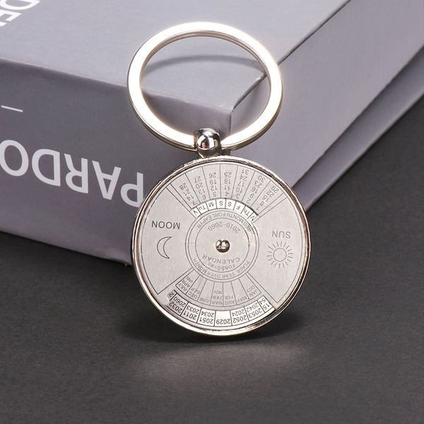 silver color 50 years perpetual calendar keyring unique compass metal keychain gift car bag pendant keyring holder gift jewelry
silver color 50 years perpetual calendar keyring unique compass metal keychain gift car bag pendant keyring holder gift jewelry