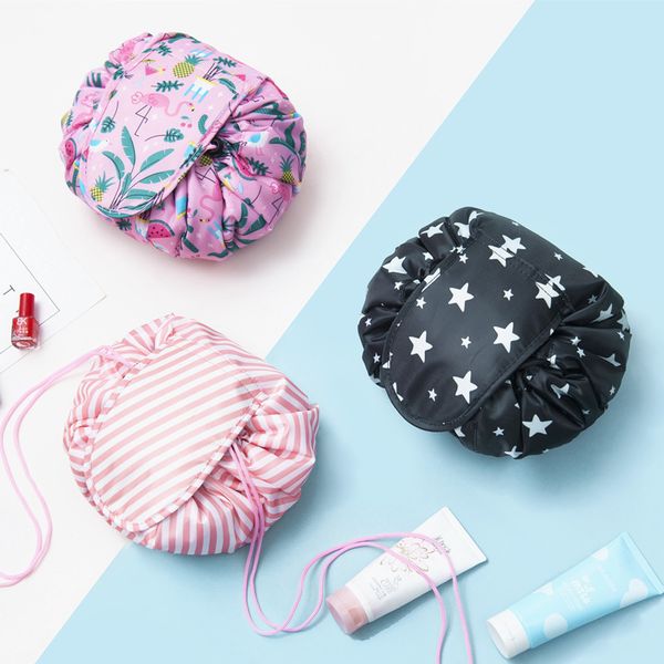 color lazy makeup bag printing drawstring cosmetic bag storage portable travel cosmetic storage
color lazy makeup bag printing drawstring cosmetic bag storage portable travel cosmetic storage