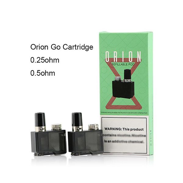 Original Lost Vape Orion Pod DNA Go pods Orion Q Cartridge Replacement Refillable 2ml cartridges tank for Lostvape Orion and Go/Q Kit
Original Lost Vape Orion Pod DNA Go pods Orion Q Cartridge Replacement Refillable 2ml cartridges tank for Lostvape Orion and Go/Q Kit