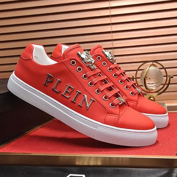 2020 philipp плейн pp мужчины обувь квартиры лоскутная кожа большой размер chaussures налить hommes мода мужская обувь кроссовки luxury хэ, Blue
2020 philipp плейн pp мужчины обувь квартиры лоскутная кожа большой размер chaussures налить hommes мода мужская обувь кроссовки luxury хэ, Blue