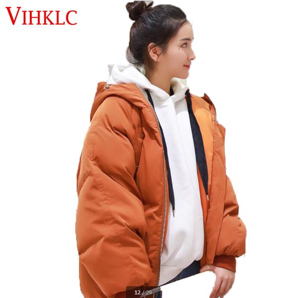 nter jacket women parka down cotton coat manteau femme short hiver winter padded solid loose outwear for female clothes b920, Black
nter jacket women parka down cotton coat manteau femme short hiver winter padded solid loose outwear for female clothes b920, Black