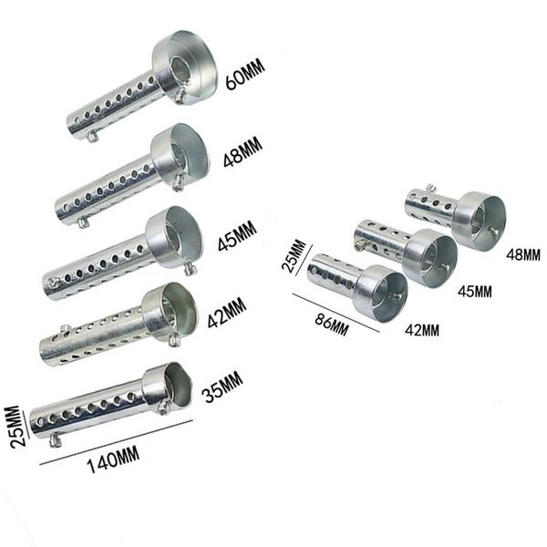 1pc 86/140mm length motorcycle exhaust muffler adjustable db killer noise sound eliminator 35/42/45/48/60mm
1pc 86/140mm length motorcycle exhaust muffler adjustable db killer noise sound eliminator 35/42/45/48/60mm