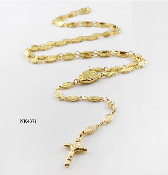 2020 cool easter gifts jewelry stainless steel oval chain gold long chain rosary necklace chain cross jesus pendant necklace fashion gifts, Silver
2020 cool easter gifts jewelry stainless steel oval chain gold long chain rosary necklace chain cross jesus pendant necklace fashion gifts, Silver
