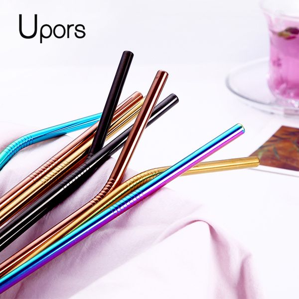 4pcs/set eco-friendly multicolor straw 304 stainless steel straws reusable bent metal drinking straw with cleaner brush and box
4pcs/set eco-friendly multicolor straw 304 stainless steel straws reusable bent metal drinking straw with cleaner brush and box