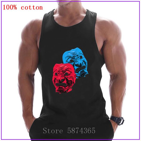 2020 cotton two angry masks rage printed sling streetwear casual men' vest fitness sports fashion sportswear tank, White;black
2020 cotton two angry masks rage printed sling streetwear casual men' vest fitness sports fashion sportswear tank, White;black