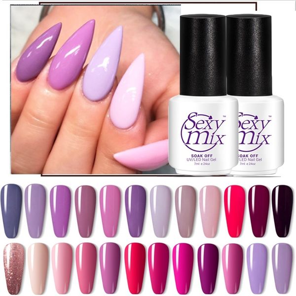 sexymix 24pcs/lot purple color led nail gel varnish soak off nude color series uv gel lacquer semi permanent drawing kits, Red;pink
sexymix 24pcs/lot purple color led nail gel varnish soak off nude color series uv gel lacquer semi permanent drawing kits, Red;pink
