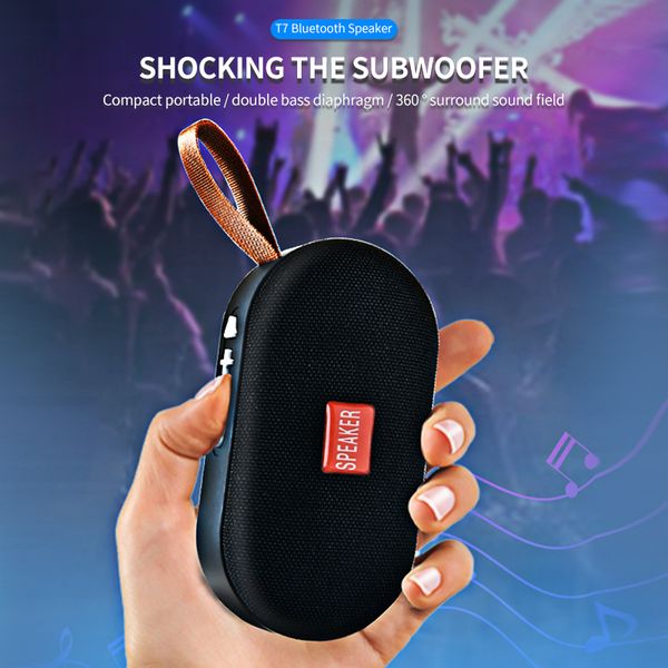 t7 mini bluetooth speaker portable wireless loudspeaker sound system 3d stereo music surround outdoor speaker support fm tfcard
t7 mini bluetooth speaker portable wireless loudspeaker sound system 3d stereo music surround outdoor speaker support fm tfcard