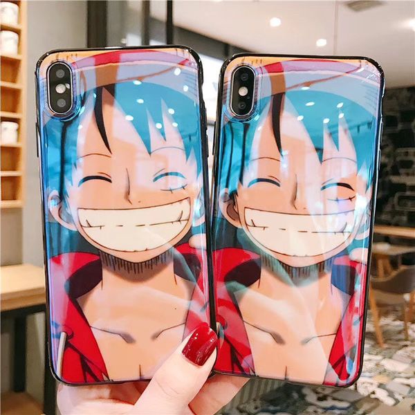 luxury blue light cartoon one piece cover case for iphone x xr xs max 11 pro max 8 7 6 s plus anime luffy soft silicone coque luxury blue light cartoon one piece cover case for iphone x xr xs max 11 pro max 8 7 6 s plus anime luffy soft silicone coque