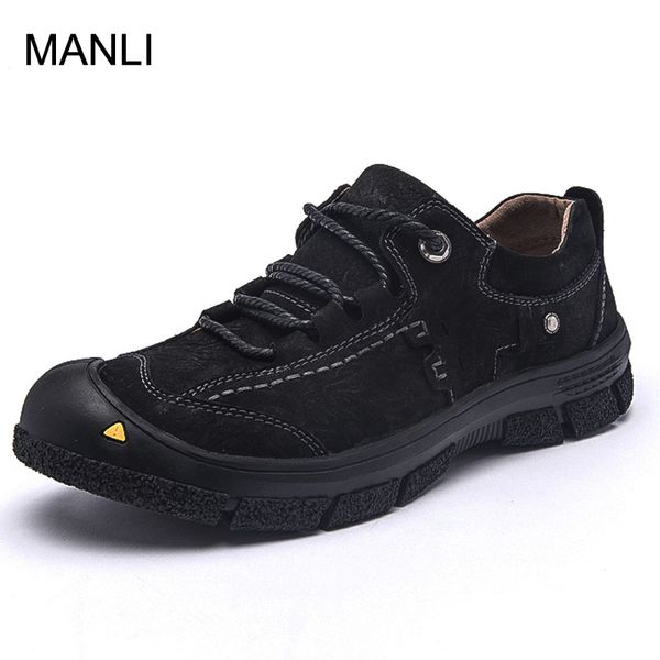 manli genuine leather men hiking shoes men loafers suede winter shoes breathable outdoor training walking zapatos
manli genuine leather men hiking shoes men loafers suede winter shoes breathable outdoor training walking zapatos