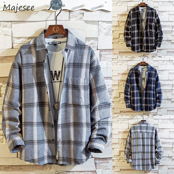 men shirts plaid printed single breasted casual long sleeve male casual loose plus size 5xl all-match chic korean thin soft, White;black
men shirts plaid printed single breasted casual long sleeve male casual loose plus size 5xl all-match chic korean thin soft, White;black