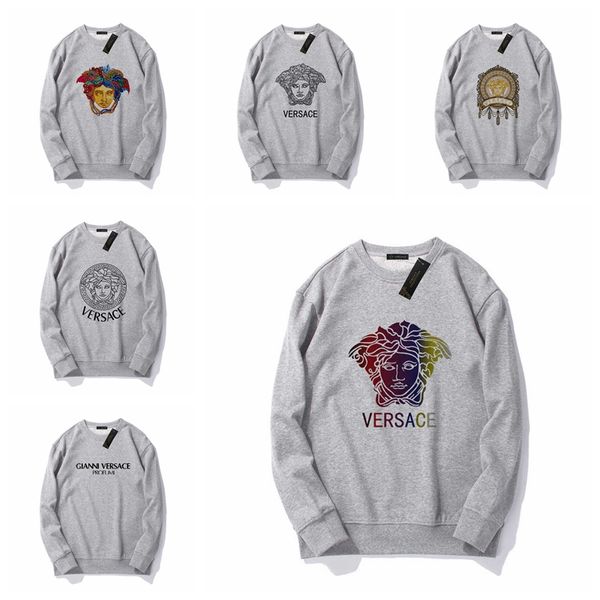 mens versace мода мужская дизайнер женщины роскошные новые хлопчатобумажные толстовки мужские письмо печати пуловер с капюшоном толстовки хи, Black
mens versace мода мужская дизайнер женщины роскошные новые хлопчатобумажные толстовки мужские письмо печати пуловер с капюшоном толстовки хи, Black