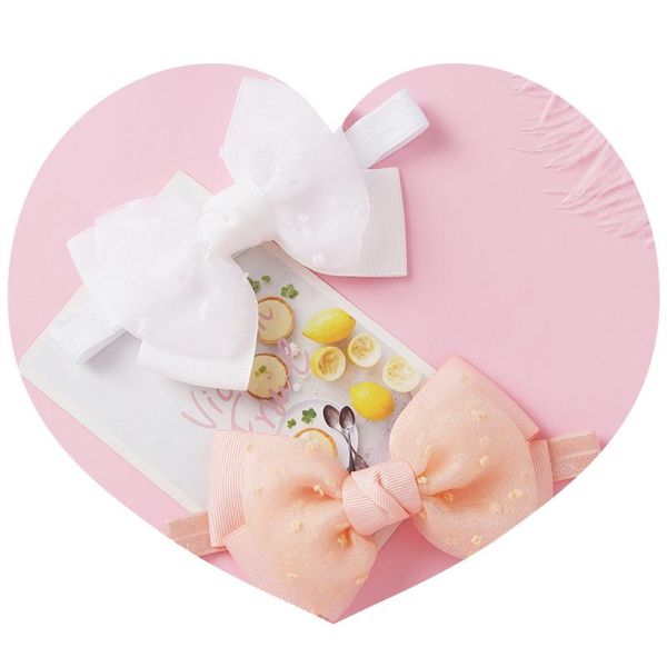new chiffon big bow hairband princess nylon headbands newborn print headband headwear stretchy hair ties baby hair accessories, Slivery;white
new chiffon big bow hairband princess nylon headbands newborn print headband headwear stretchy hair ties baby hair accessories, Slivery;white