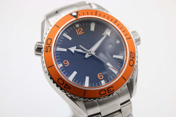 300m luxury watch automatic movement 43 mm black dial orange frame sapphire glass case 316 stainless steel with gentleman watch sport watch, Slivery;brown
300m luxury watch automatic movement 43 mm black dial orange frame sapphire glass case 316 stainless steel with gentleman watch sport watch, Slivery;brown