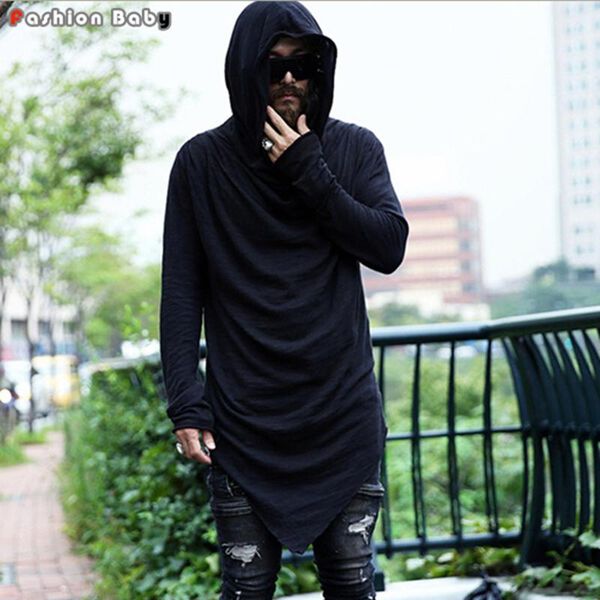 brand men's unique designer hooded t-shirt long sleeve fashion casual costume night club summer tee shirts quality 2016 new, White;black
brand men's unique designer hooded t-shirt long sleeve fashion casual costume night club summer tee shirts quality 2016 new, White;black