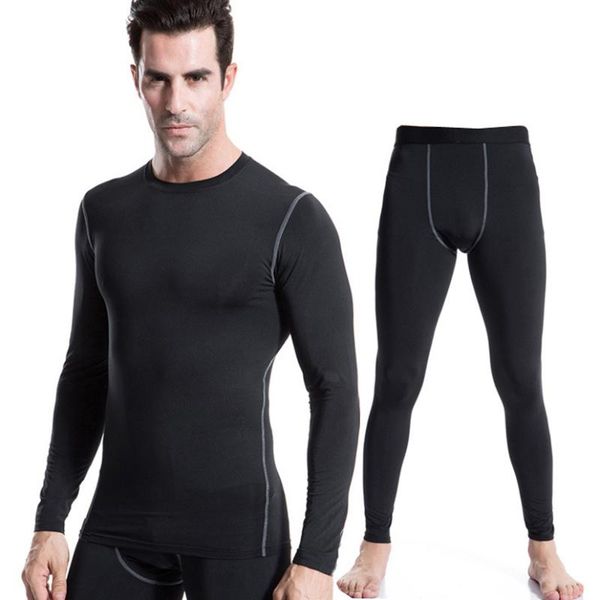 running pants winter thermal fleece men's compression tights gym clothing base layer fitness training leggings tight, Black;blue
running pants winter thermal fleece men's compression tights gym clothing base layer fitness training leggings tight, Black;blue