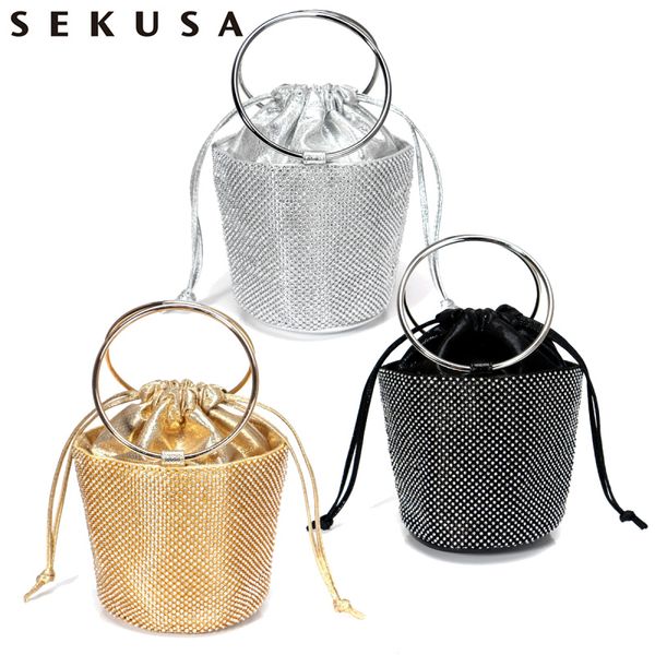 sekusa clutch evening bag women bag shoulder handbags diamond bags lady wedding party pouch small satin totes
sekusa clutch evening bag women bag shoulder handbags diamond bags lady wedding party pouch small satin totes