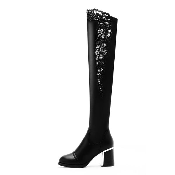 bare lace over knee boots women winter shoes black square heel boots woman new casual long boots winter botas altas mujer
bare lace over knee boots women winter shoes black square heel boots woman new casual long boots winter botas altas mujer