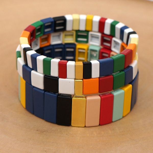 new listed fashion rainbow bracelet alloy electroplating durable and non-fading bracelet set uxury designer jewelry women bracelets, Golden;silver
new listed fashion rainbow bracelet alloy electroplating durable and non-fading bracelet set uxury designer jewelry women bracelets, Golden;silver