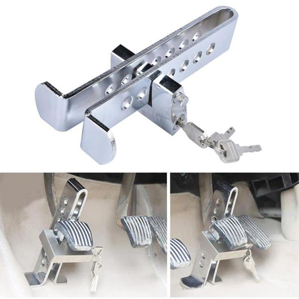 universal auto car brake clutch pedal lock stainless anti-theft strong security car protection utility
universal auto car brake clutch pedal lock stainless anti-theft strong security car protection utility