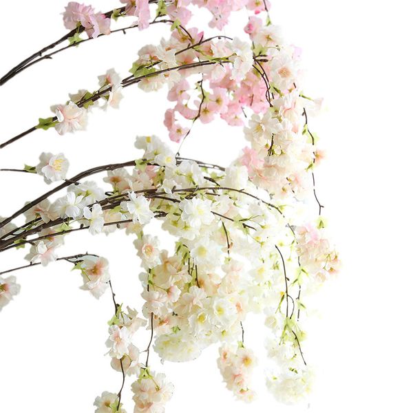 135cm 53 inches artificial flower cherry blossoms flowers silk flowers for wedding home decoration real touch high quality
135cm 53 inches artificial flower cherry blossoms flowers silk flowers for wedding home decoration real touch high quality