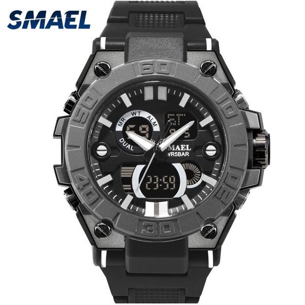 2020 new wristwatch for black man proof of water 50 m shock resisant military digital watch 8003 male clock male watch, Slivery;brown
2020 new wristwatch for black man proof of water 50 m shock resisant military digital watch 8003 male clock male watch, Slivery;brown