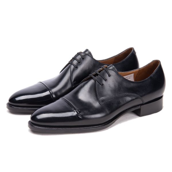 handmade blake craft men's business banquet office wedding business leather shoes, Black
handmade blake craft men's business banquet office wedding business leather shoes, Black
