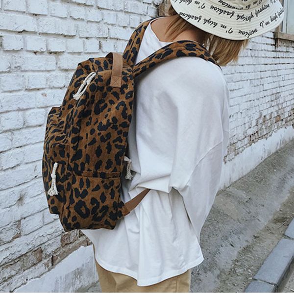 2019 new backpack women leopard print large capacity zipper fashion school bags for teenage girls travel backpack lby
2019 new backpack women leopard print large capacity zipper fashion school bags for teenage girls travel backpack lby