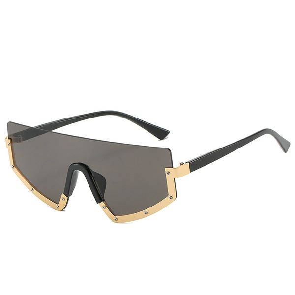 summer trendy sunglasses uv400 geometric lens eyewear semi-rimless sun glasses for women men 2020 streetwear, White;black
summer trendy sunglasses uv400 geometric lens eyewear semi-rimless sun glasses for women men 2020 streetwear, White;black