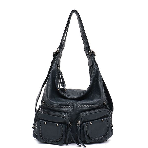 large soft casual women bags functional girl school backpack pu leather bag ladies multi pockets messenger&shoulder bag
large soft casual women bags functional girl school backpack pu leather bag ladies multi pockets messenger&shoulder bag