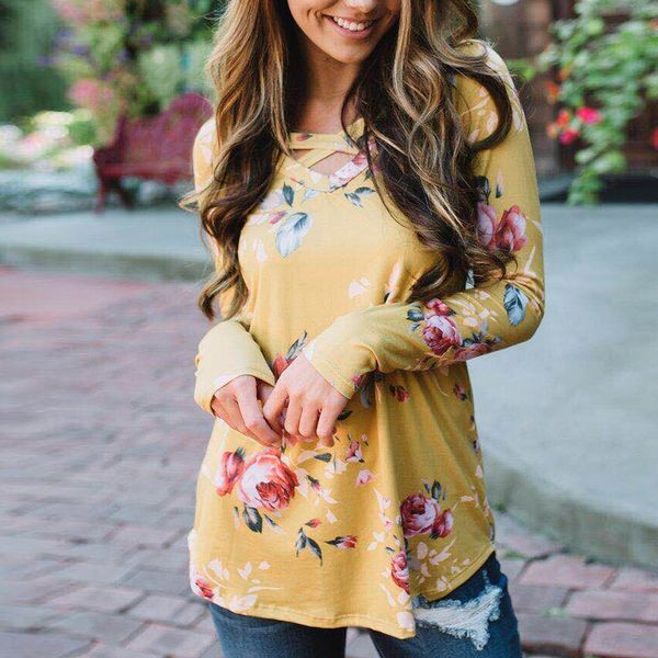 plus size women v-neck flower printing womens and blouses long sleeves shirt easy blusas mujer de moda 2019, White
plus size women v-neck flower printing womens and blouses long sleeves shirt easy blusas mujer de moda 2019, White