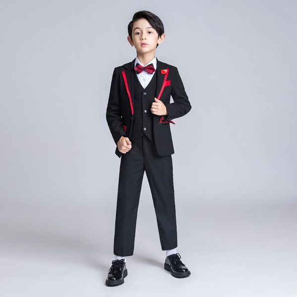 yuanlu kids suits for wedding blazer jacket boys suits blazer vest pants children clothes for party formal black prom
yuanlu kids suits for wedding blazer jacket boys suits blazer vest pants children clothes for party formal black prom