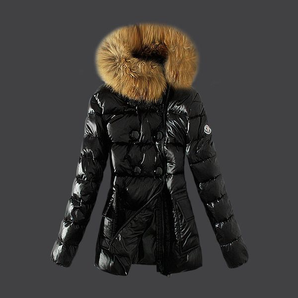2019 new slim-fit fur collar hooded fashion down jacket women winter coat warm casual white duck down thick jacket size s, Black
2019 new slim-fit fur collar hooded fashion down jacket women winter coat warm casual white duck down thick jacket size s, Black
