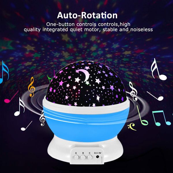музыка 360 градусов вращающийся ночник, bluetooth star light перезаряжаемый, детский день рождения рождественский подарок rgb
музыка 360 градусов вращающийся ночник, bluetooth star light перезаряжаемый, детский день рождения рождественский подарок rgb