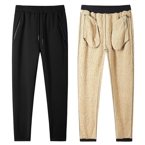 7xl big size winter thick fleece pants mens joggers high waist sweatpants men solid pants velvet men jogger casual pants,za295, Black
7xl big size winter thick fleece pants mens joggers high waist sweatpants men solid pants velvet men jogger casual pants,za295, Black
