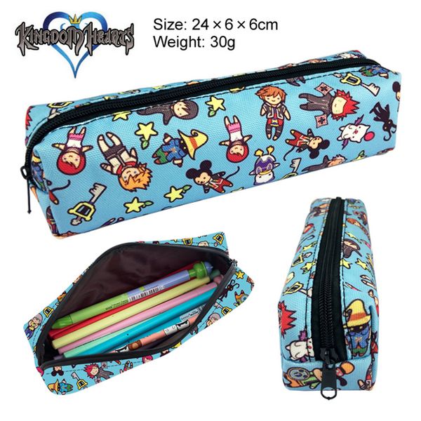 kingdom hearts pencil bag fashion cosmetic bags chidren girls pen cases storage pouch handbags purse women zipper makeup bag
kingdom hearts pencil bag fashion cosmetic bags chidren girls pen cases storage pouch handbags purse women zipper makeup bag