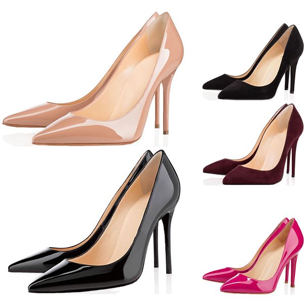 with box luxury designer women shoes high heels 8cm 10cm 12cm nude black red leather pointed toes pumps bottoms dress shoes size 35-42
with box luxury designer women shoes high heels 8cm 10cm 12cm nude black red leather pointed toes pumps bottoms dress shoes size 35-42