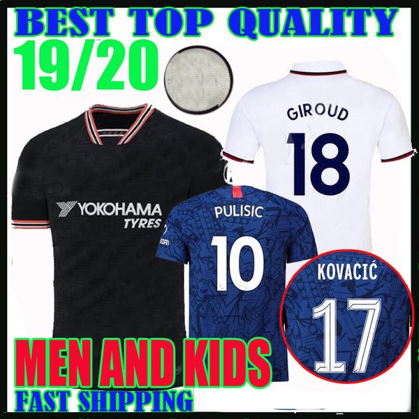 19 20 kovacic willian occer jer ey home away third 2019 2020 puli ic pedro jorginho kante barkley giroud man kid kit boy football hirt, Black;yellow
19 20 kovacic willian occer jer ey home away third 2019 2020 puli ic pedro jorginho kante barkley giroud man kid kit boy football hirt, Black;yellow